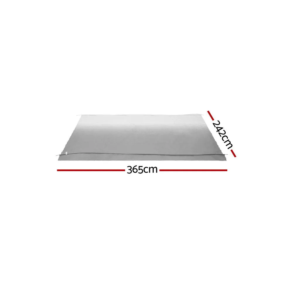 13ft Caravan Awning | RV Replacement Fabric | 3.65M x 2.42M
