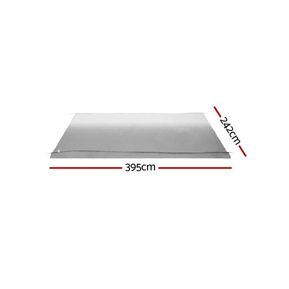 14ft Caravan Awning | RV Replacement Fabric | 3.95M x 2.42M
