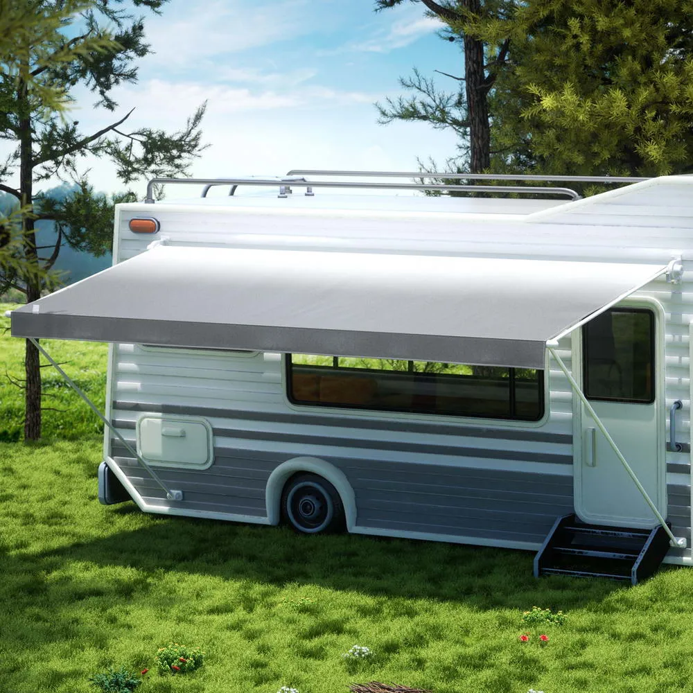 17ft Caravan Awning | RV Replacement Fabric | 4.93M x 2.42M