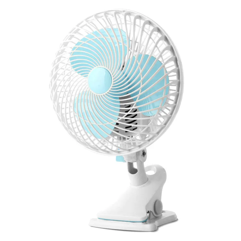 6" Oscillating Fan | Clip Fan 2 Speed | For Hydroponics Grow Tent | Student Desk Fan