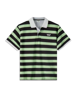 Awning Stripe - Moss Rock