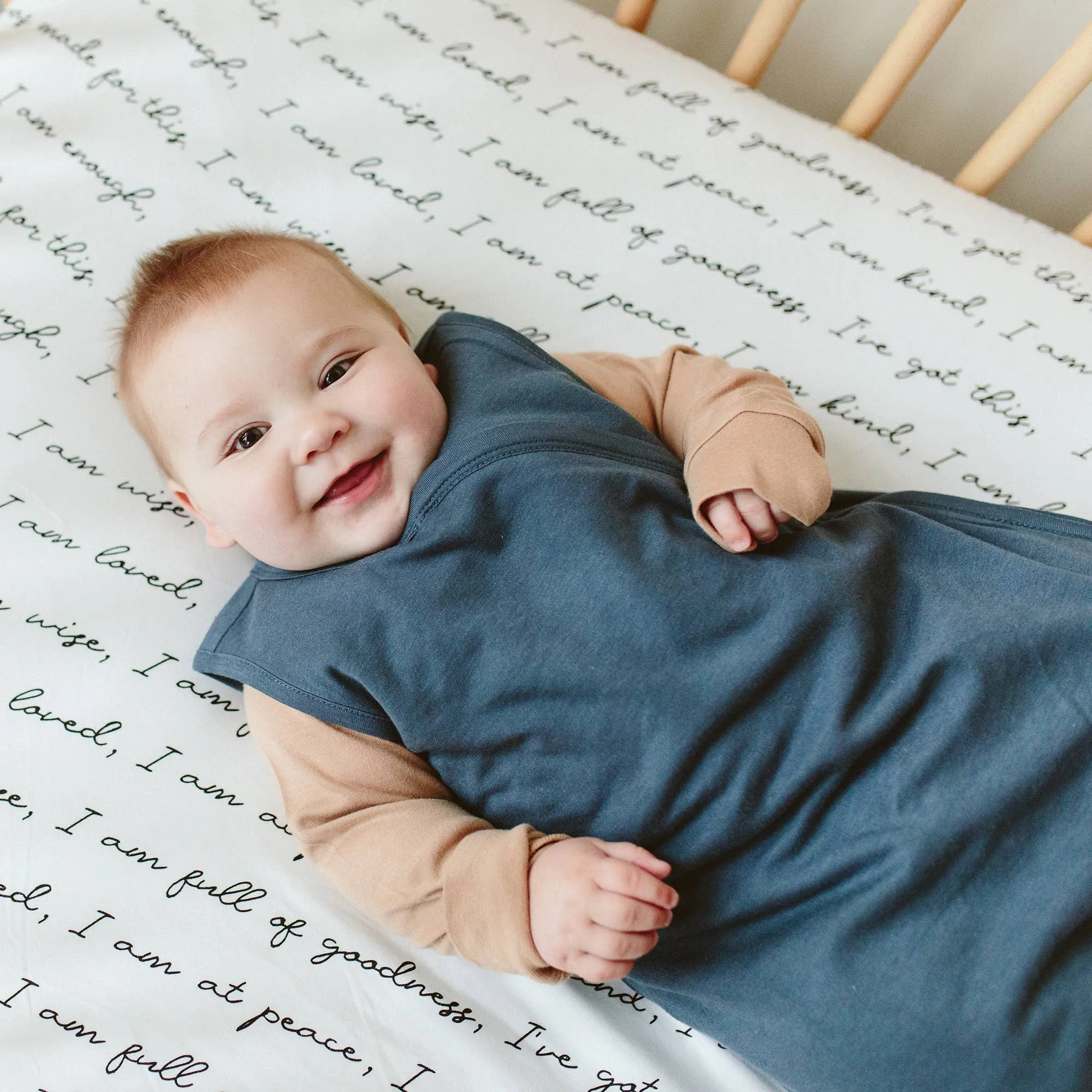 Bamboo   Organic Cotton Sleepbag: Midnight
