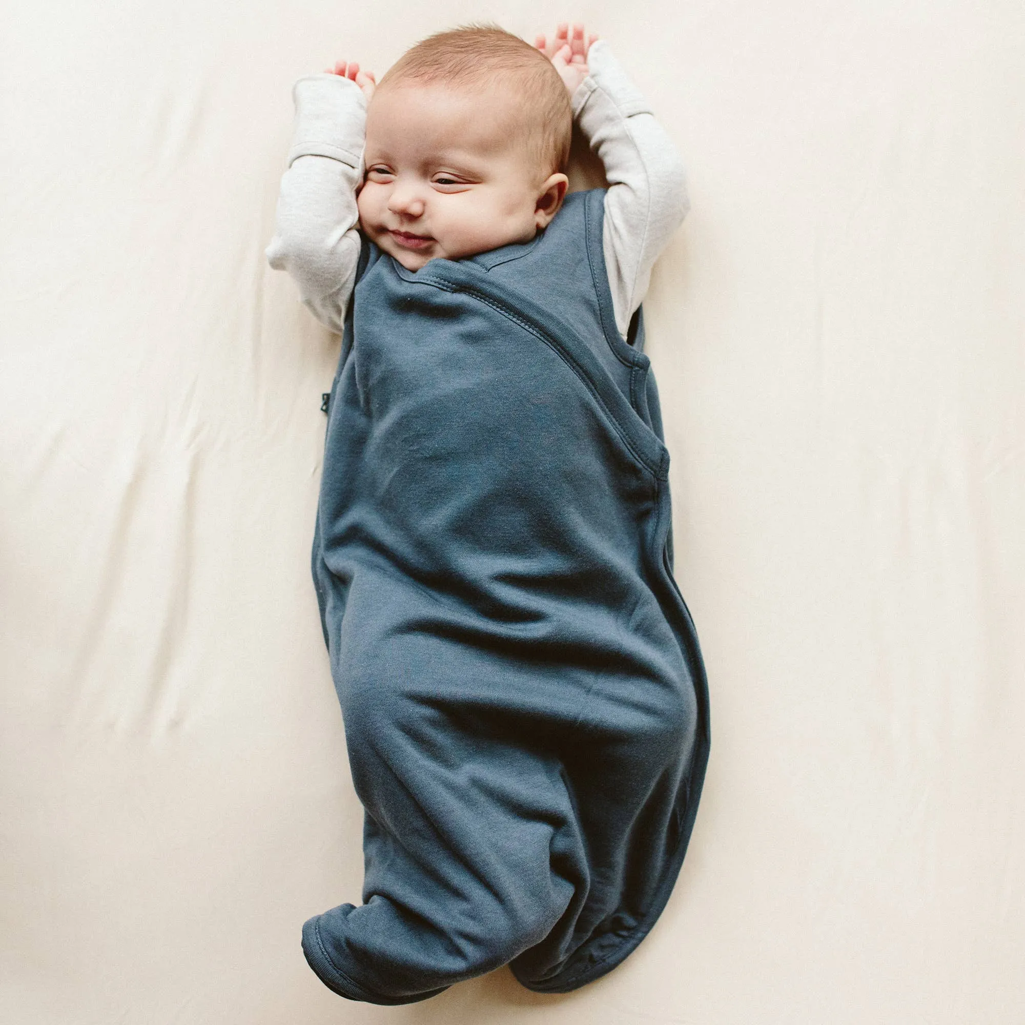 Bamboo   Organic Cotton Sleepbag: Midnight