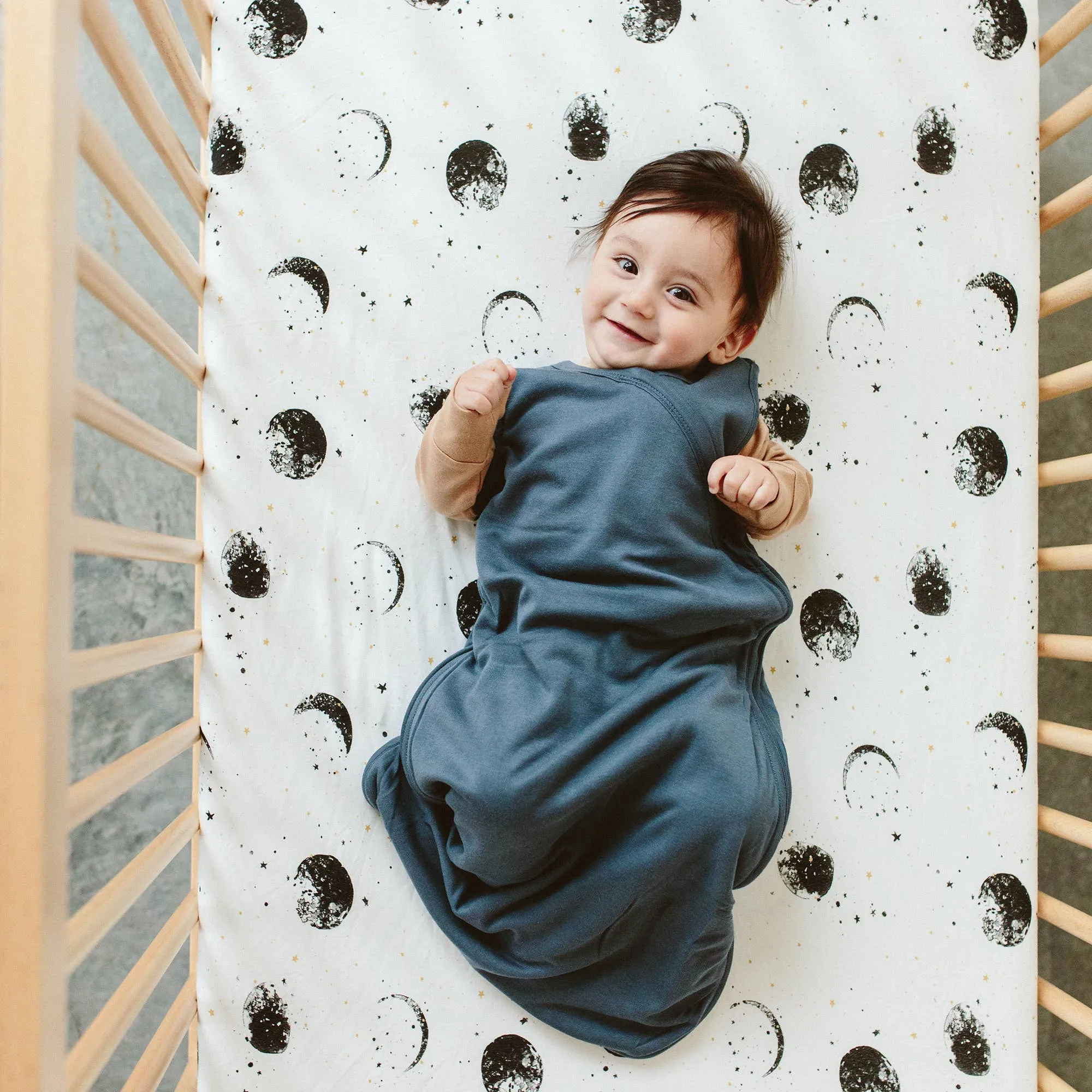 Bamboo   Organic Cotton Sleepbag: Midnight
