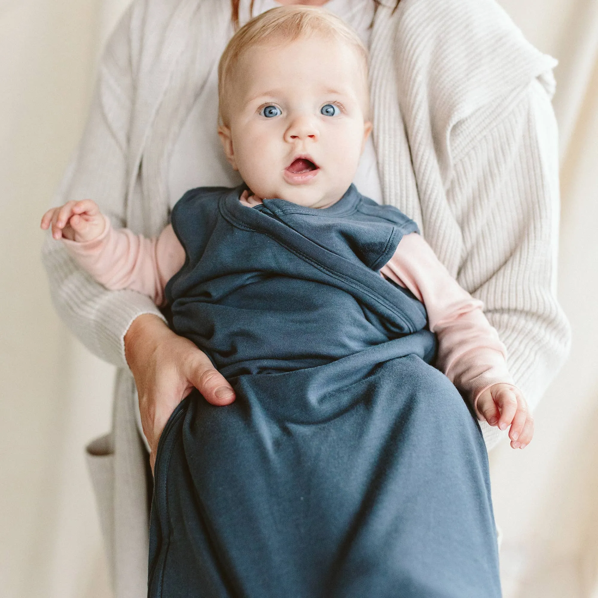 Bamboo   Organic Cotton Sleepbag: Midnight
