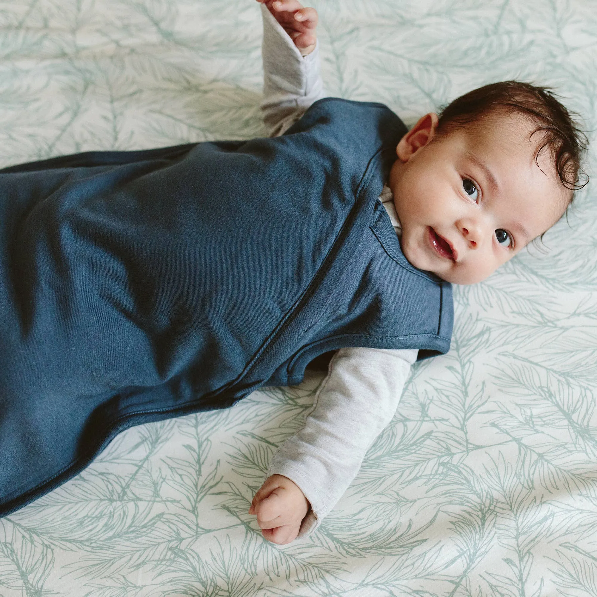 Bamboo   Organic Cotton Sleepbag: Midnight
