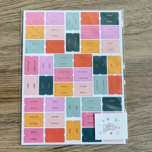 Bible Tabs Sheets
