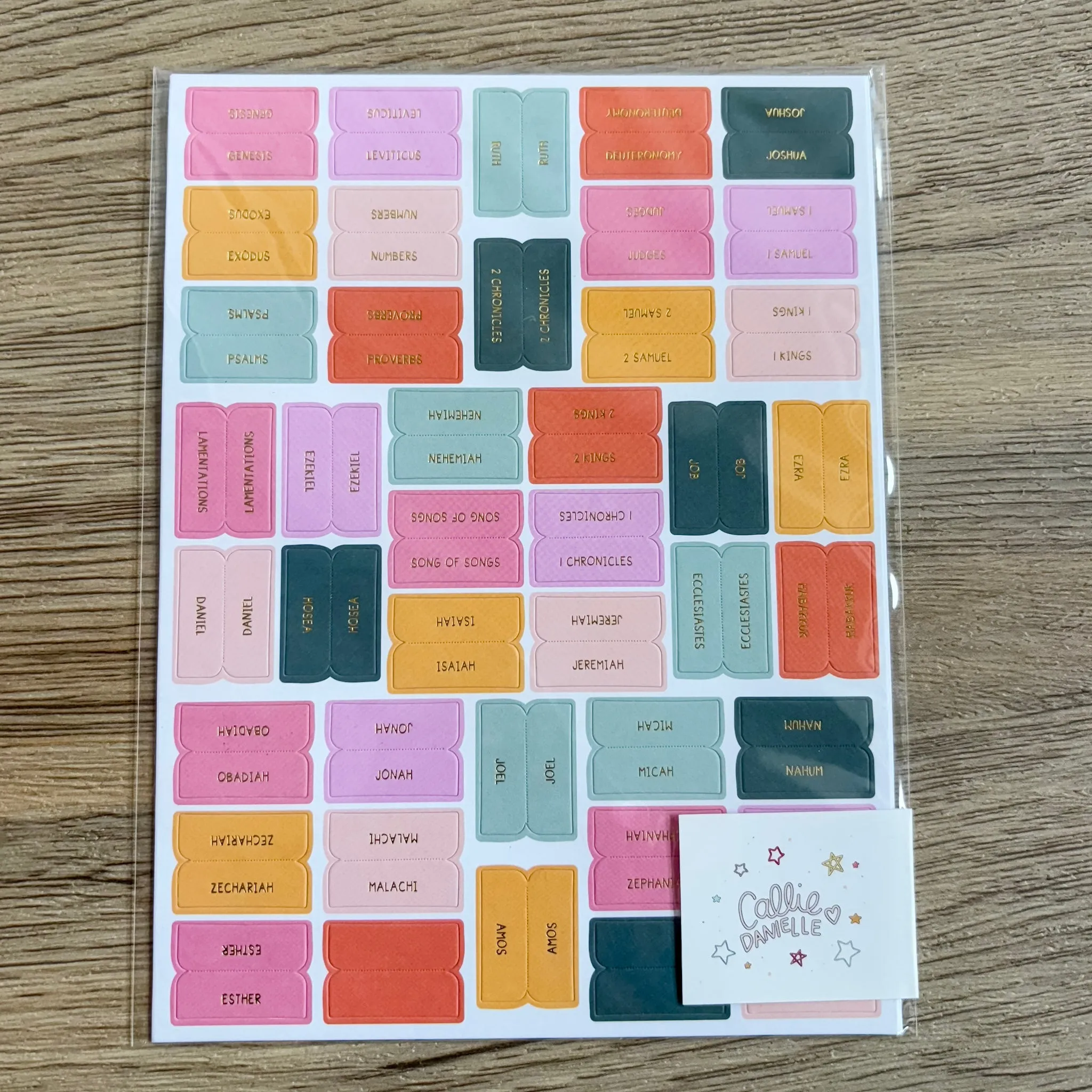 Bible Tabs Sheets