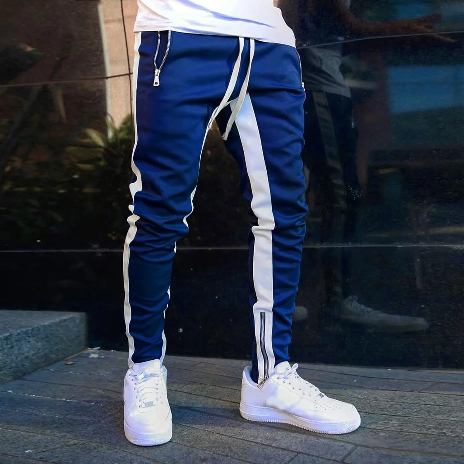 Cargo Pants for Men Joggers for Men Sweat Pants for Man Mens Work Pants Drawstring Sweatpants Athletic Pants for Men