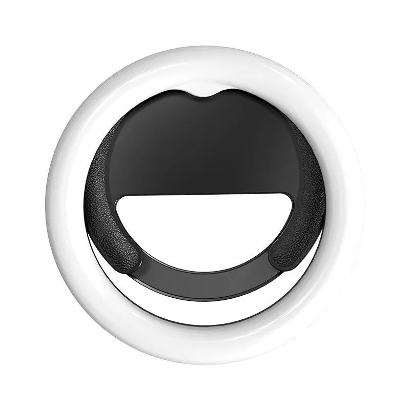 Clip-on Half-ring Fill Light for 10cm Mobile Phones
