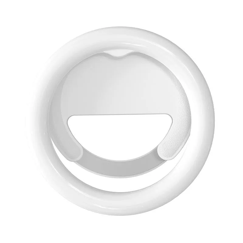 Clip-on Half-ring Fill Light for 10cm Mobile Phones