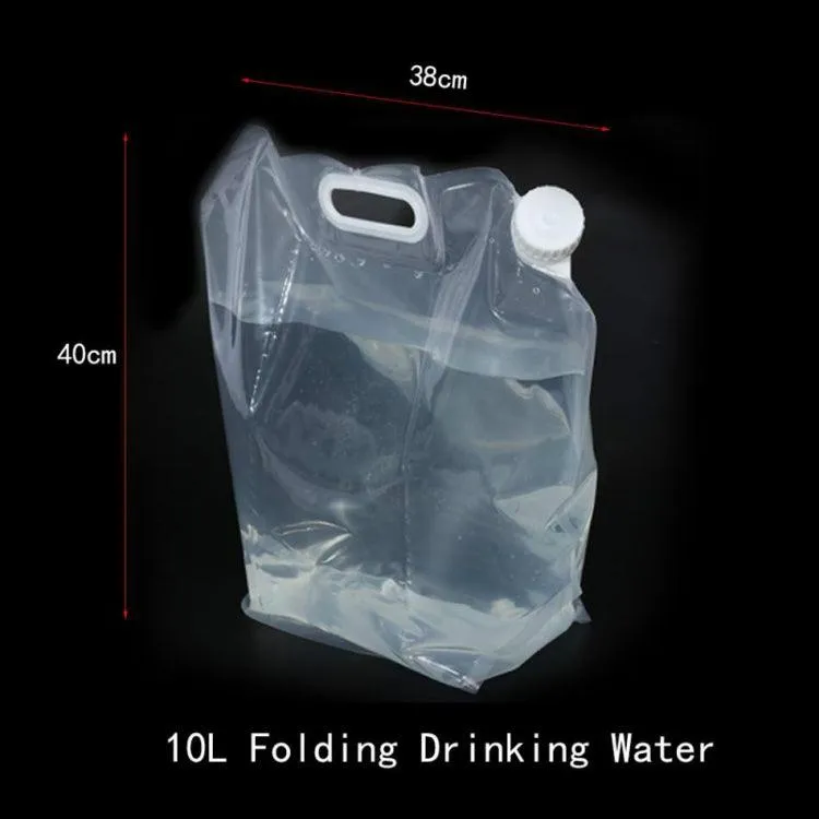 Collapsible Outdoor Water Carrier - 5L/10L/15L Hiking & Camping Water Container