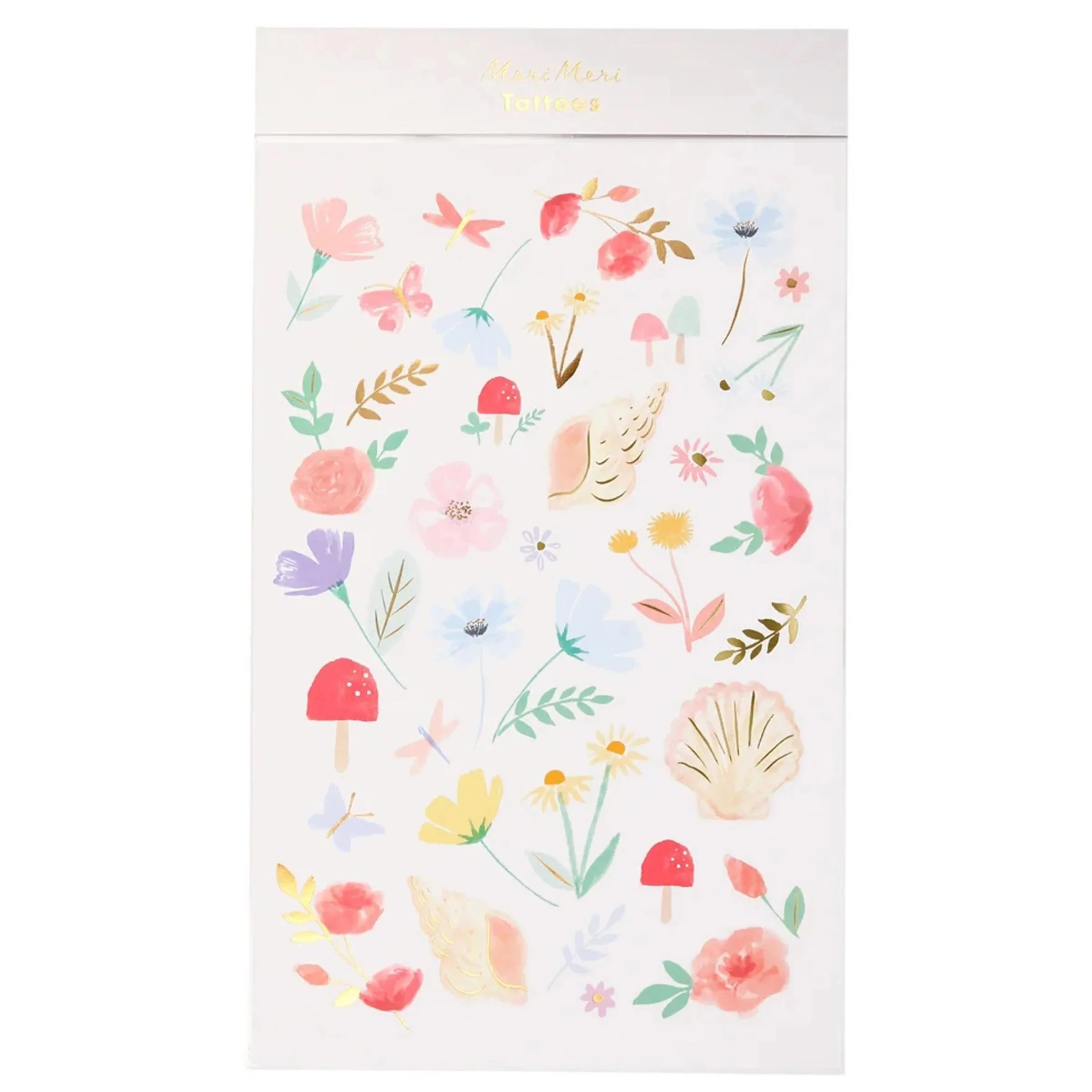 Floral Tattoos Sheets