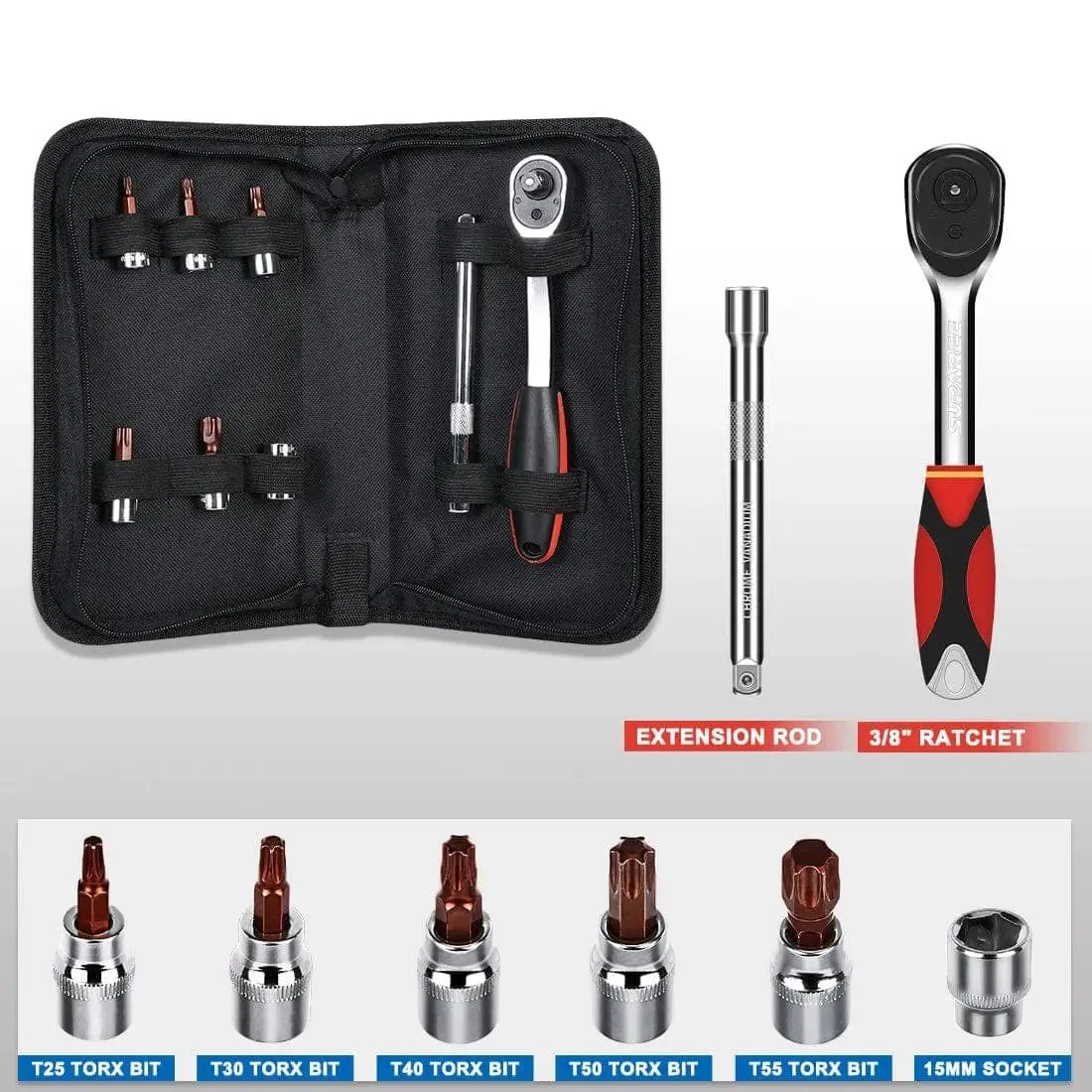 Hardtop Door Removal Torx Tools Set Wrench Kits For 1997-2024 Jeep Wrangler
