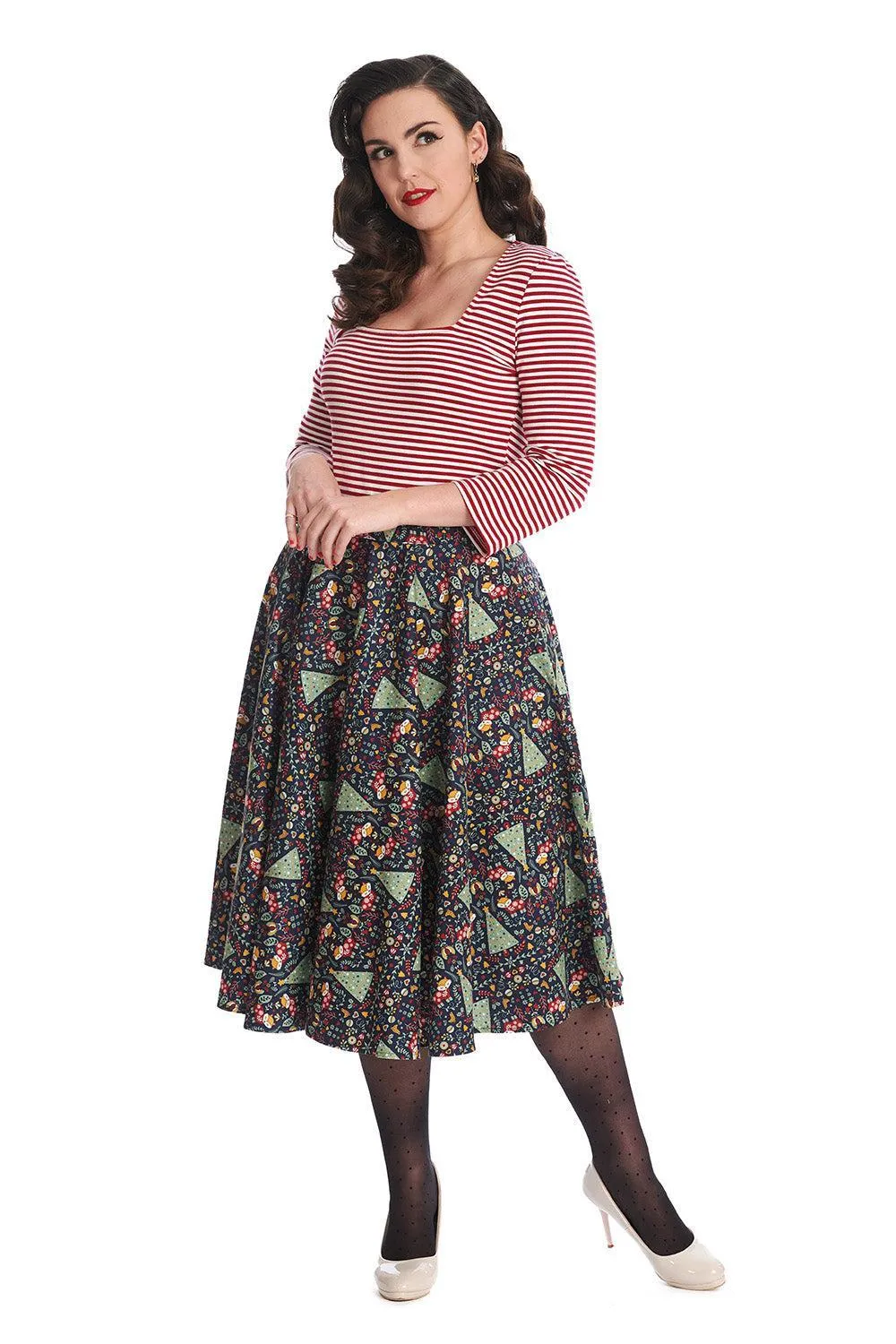 Heritage Scandi Swing Skirt