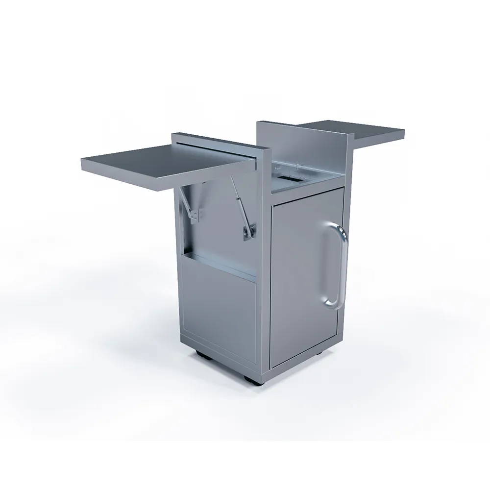 Le Griddle Stainless Steel Cart For 16-Inch Wee Griddle GFCART40