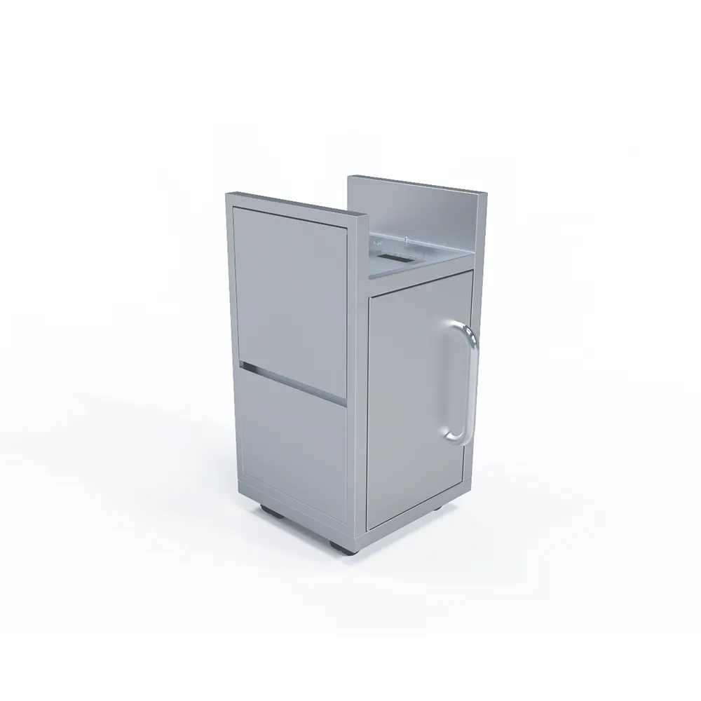 Le Griddle Stainless Steel Cart For 16-Inch Wee Griddle GFCART40
