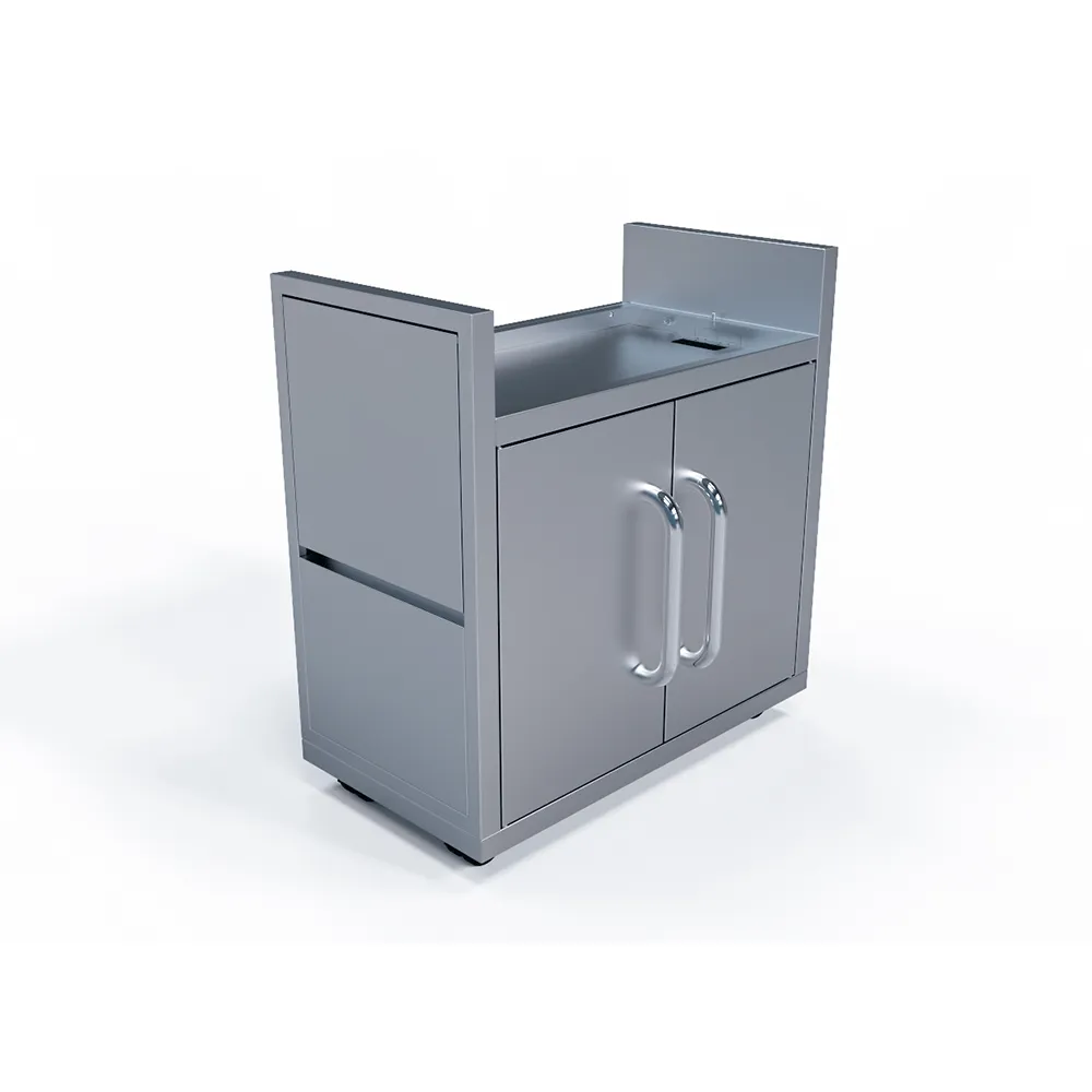 Le Griddle Stainless Steel Cart For 30-Inch Original Griddle GFCART75