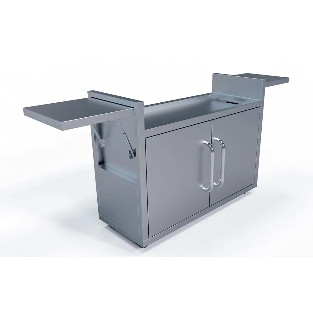 Le Griddle Stainless Steel Cart For 41-Inch Ultimate Griddle GFCART105