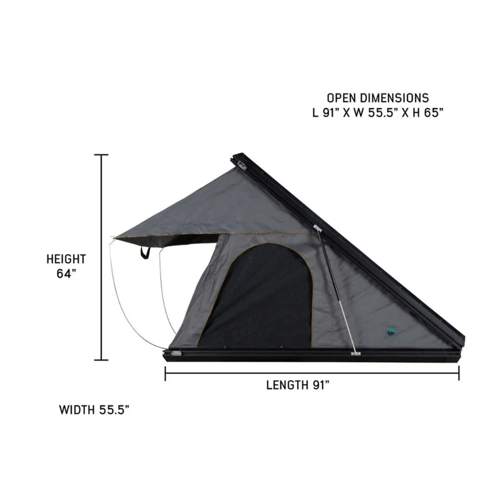 Mamba 3 Clam Shell Roof Top Tent