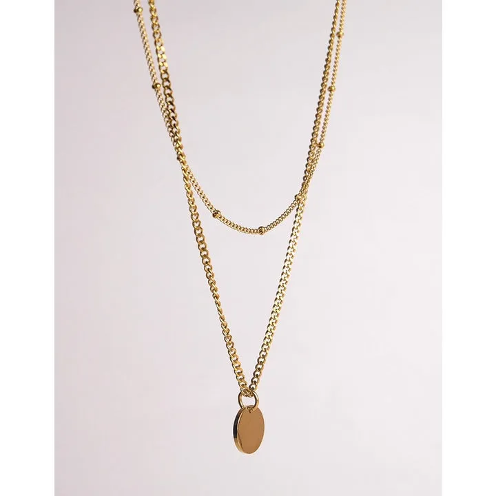 Milan Double Layer Necklace
