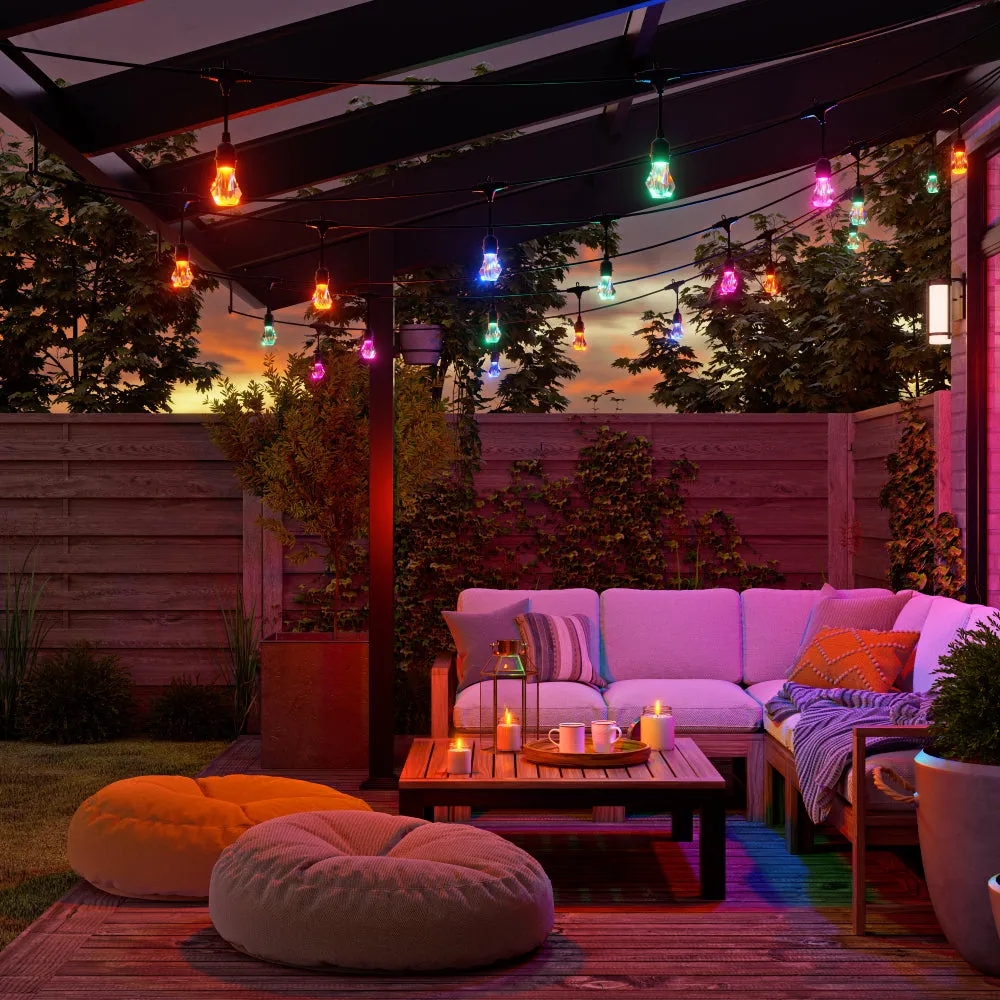 NANOLEAF 1D Outdoor String Lights Expansion Pack 15M 20 Bulbs