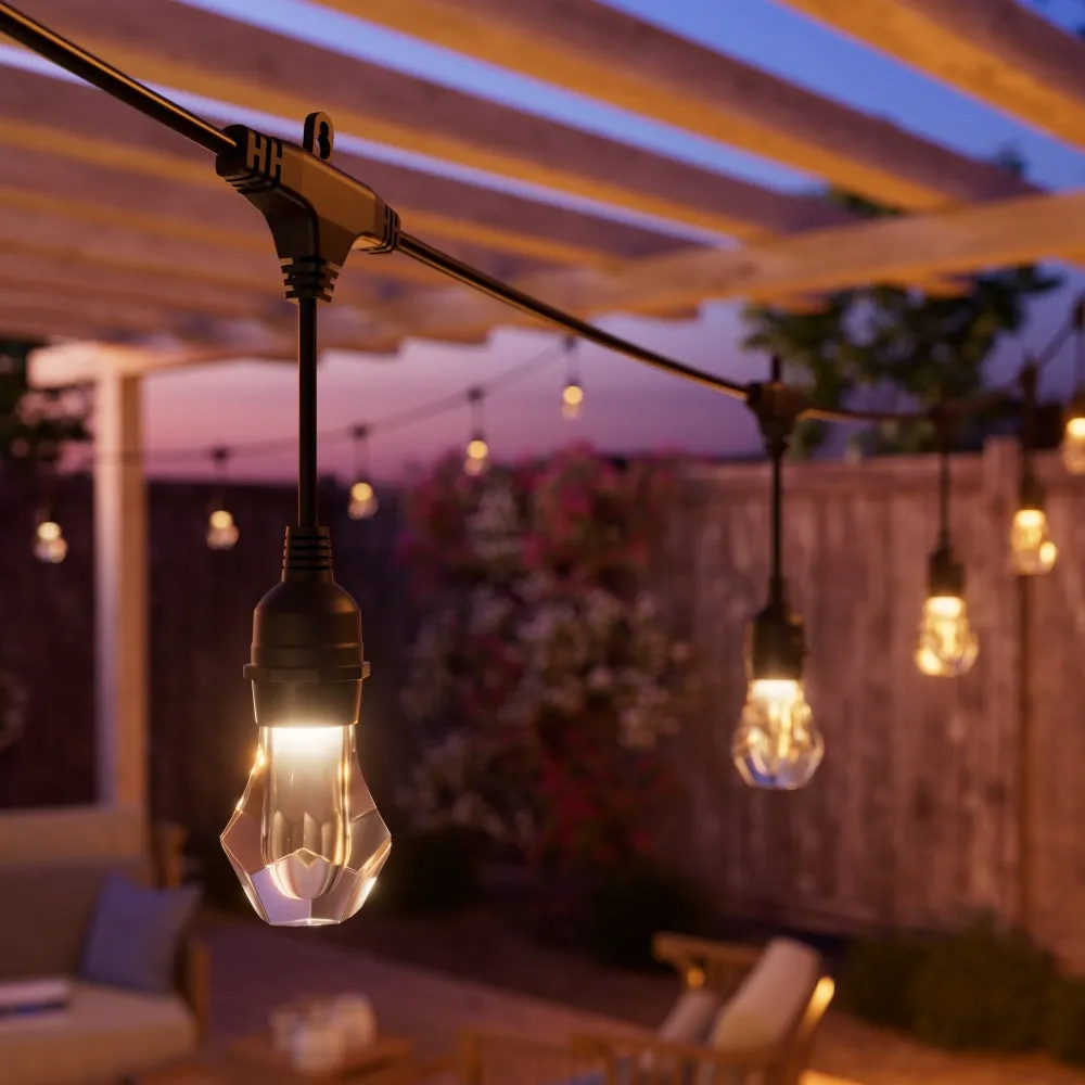 NANOLEAF 1D Outdoor String Lights Starter Kit 15M 20 Bulbs 24W 220-240V Uk