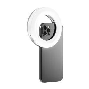 [OPEN BOX] KODAK Ring Light Mini 4   Universal LED Clip Lighting Solution - White