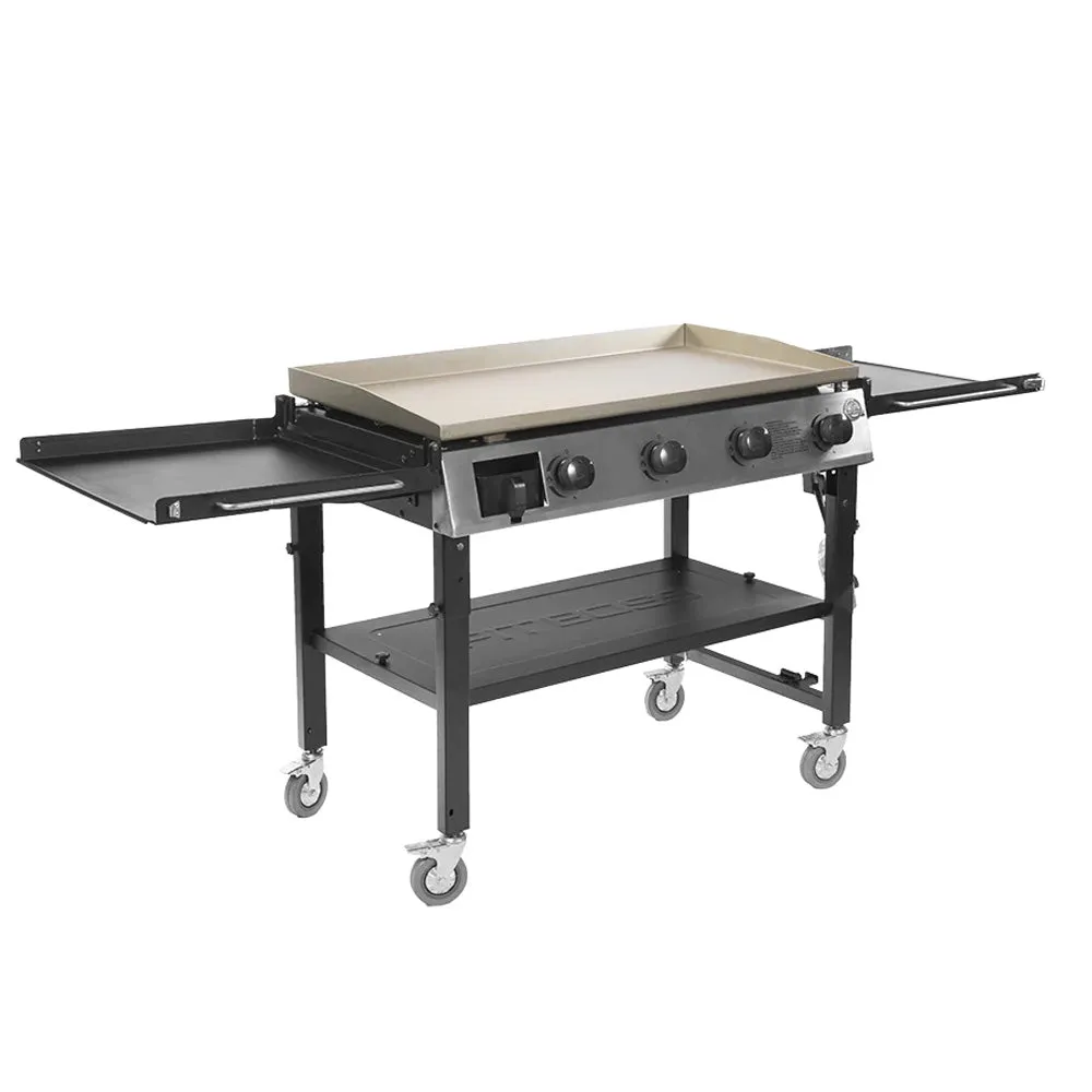 Pit Boss Deluxe 4 Burner Griddle with Side Shelves Propane PB757GD 10942 10555