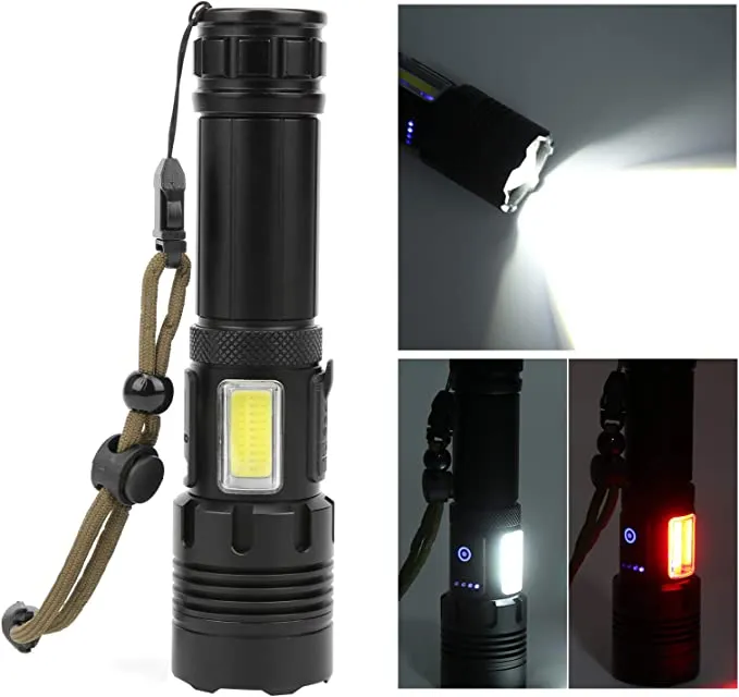 Rechargeable Zoomable Led Flashlight Wlw-P21-Tg