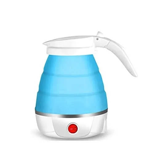Silicone Foldable Collapsible Electric Water Kettle Camping Boiler - H01018