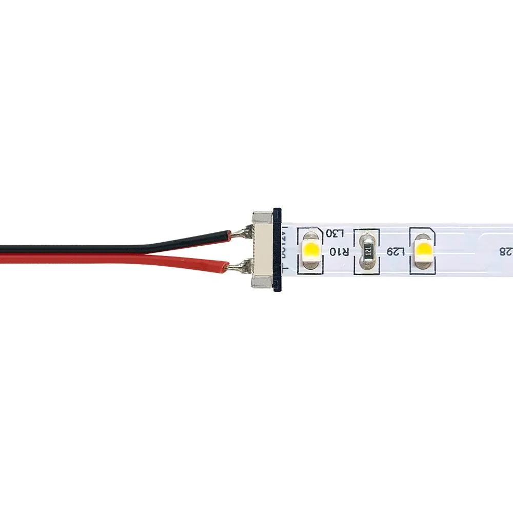 Slide-On LED Tape Power Feeds - 6 in