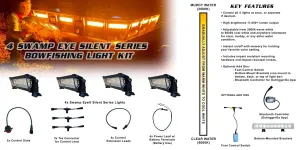 Swamp Eye Silent Series Bowfishing Light Kit