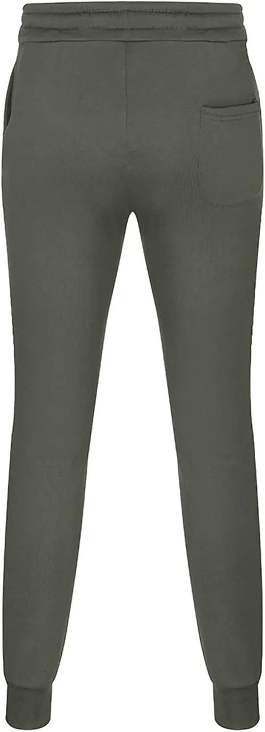 Sweatpants for Men with Pockets Pants Fitness Sports Trousers Men's Cargo Pants Big and Tall Men's Elastic Waist Work